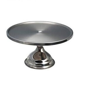 Silver Single Tier Cake Stand