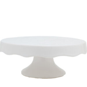 White Cake Stand Medium