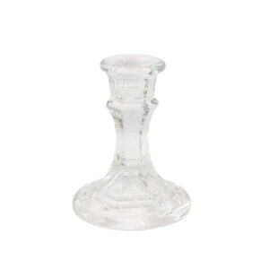 Crystal Dinner Candle Holder 10cm
