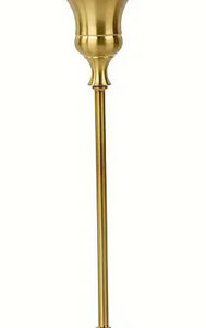 Gold Dinner Candle Holder Medium