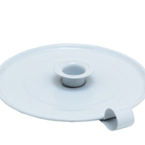 White Klaasvakie Candle Holder