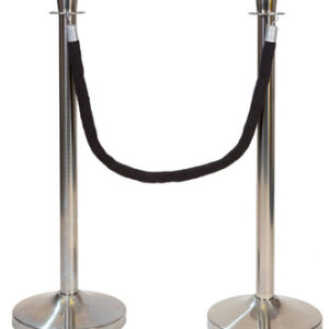 Black Stanchion Rope