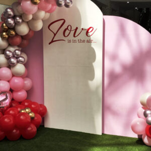 3 Piece Curved Backdrop