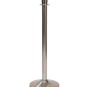 Silver Stanchion Pole