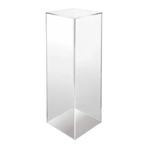 Perspex Square Plinth Set (2)