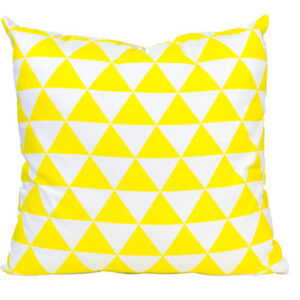 Scatter Cushion Yellow/White