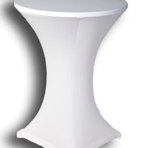Cocktail Table Stretch Cloth White