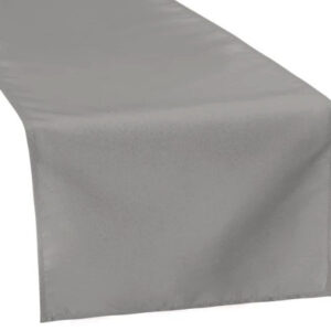 Plain Table Runner - Grey