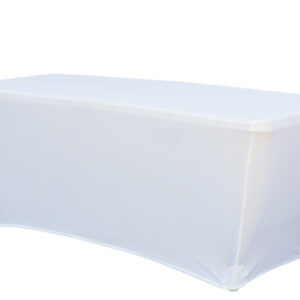 White Rect. Stretch Cloth