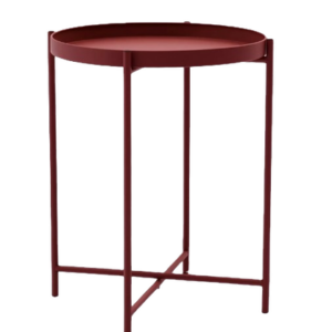 Red Side Table