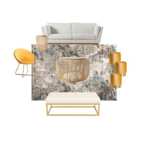 Mustard Lounge Pocket
