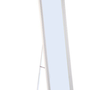 White Upright Dress Mirror