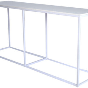 White Oakland Conversation Table
