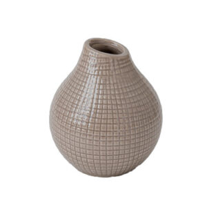 Beige Bell Vase Small