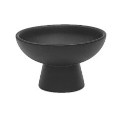 Black Footed Vase